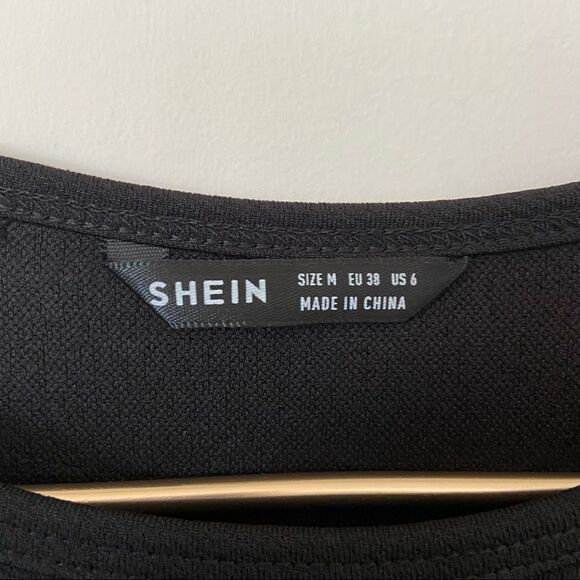 SHEIN Animal Print Long Sleeve Dress Small - Picture 5 of 6